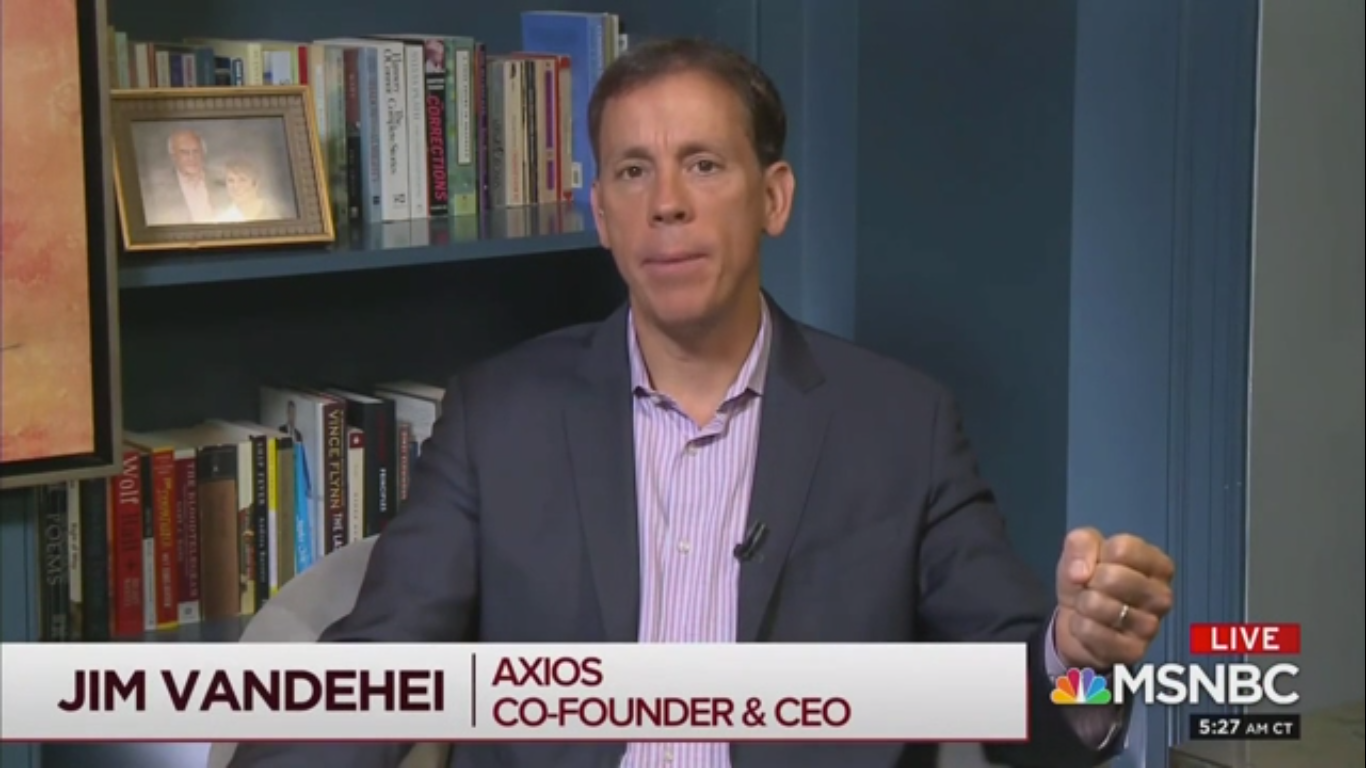 Axios’ Jim VandeHei: ‘China Will Dominate Our Lives for the Next 20 Years’