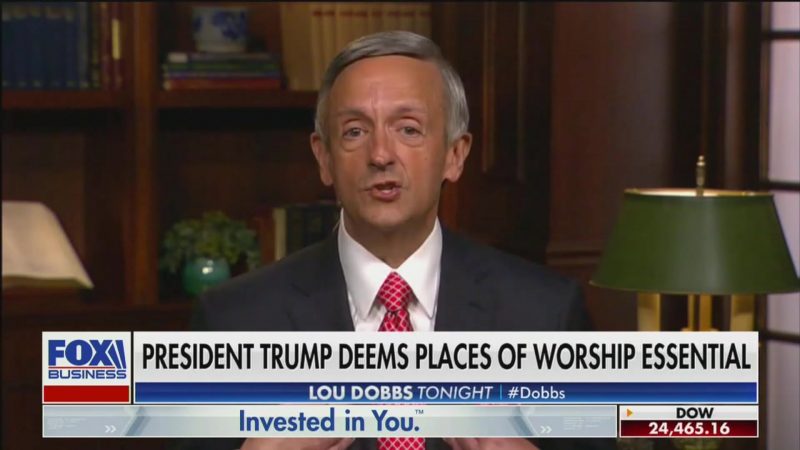 Trump’s Favorite Pastor Says Keeping Churches Closed Is ‘Anti-God’ and ‘Anti-American’