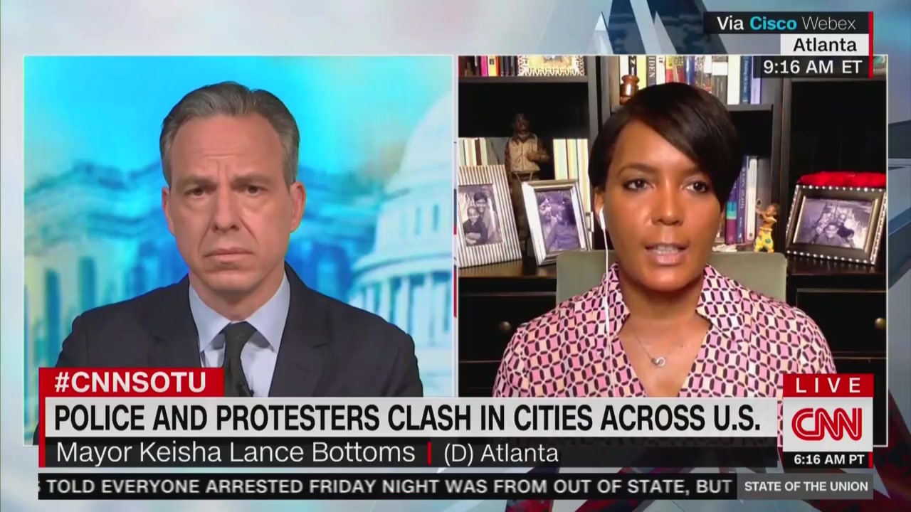 Atlanta Mayor Blasts Trump’s Protest Comments: ‘He Speaks and He Makes It Worse’