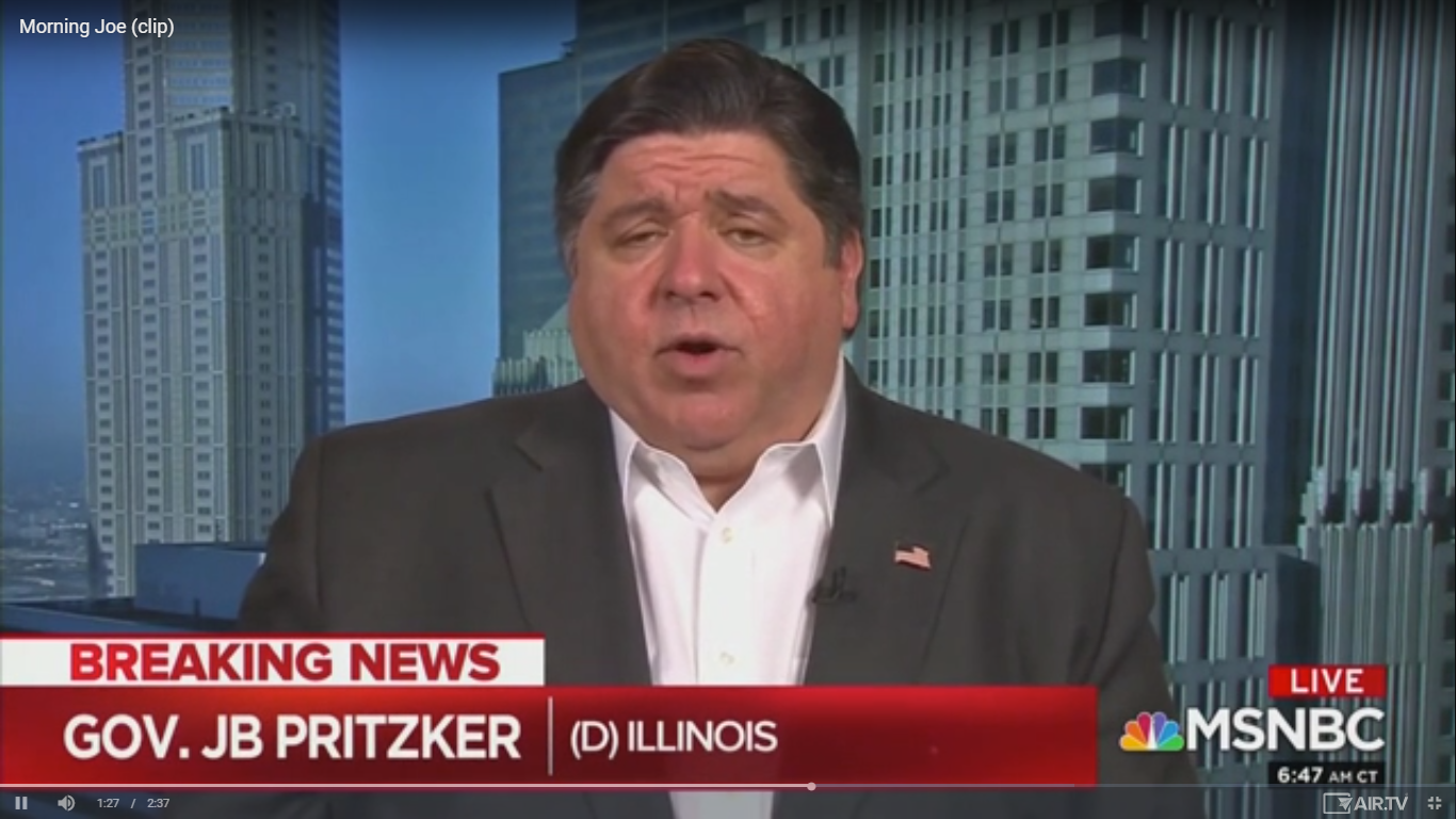 Illinois Governor JB Pritzker: I Don’t Know Any Governor Who’s Going to Call in Federal Troops