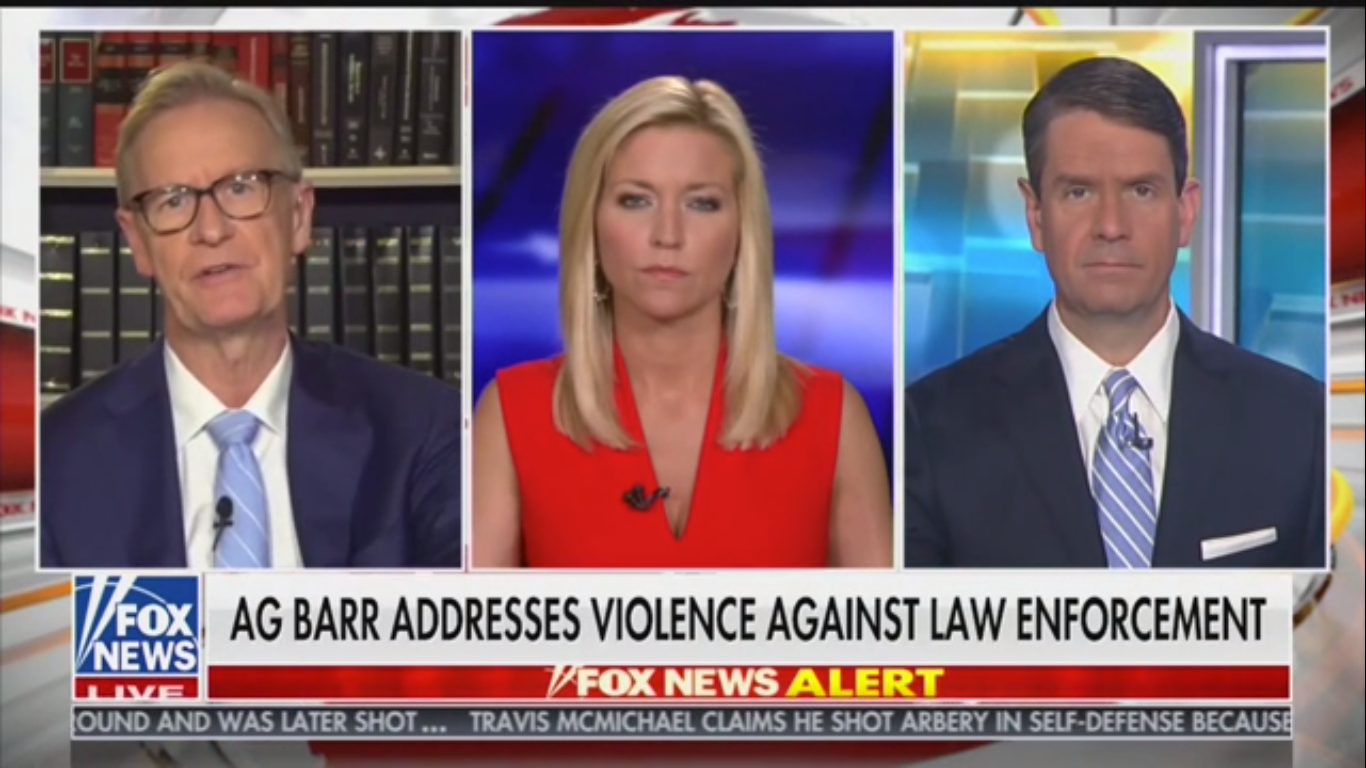 Fox’s Griff Jenkins: Police Are There to ‘Provide the Space’ for First Amendment Rights While Keeping Protesters ‘Safe’