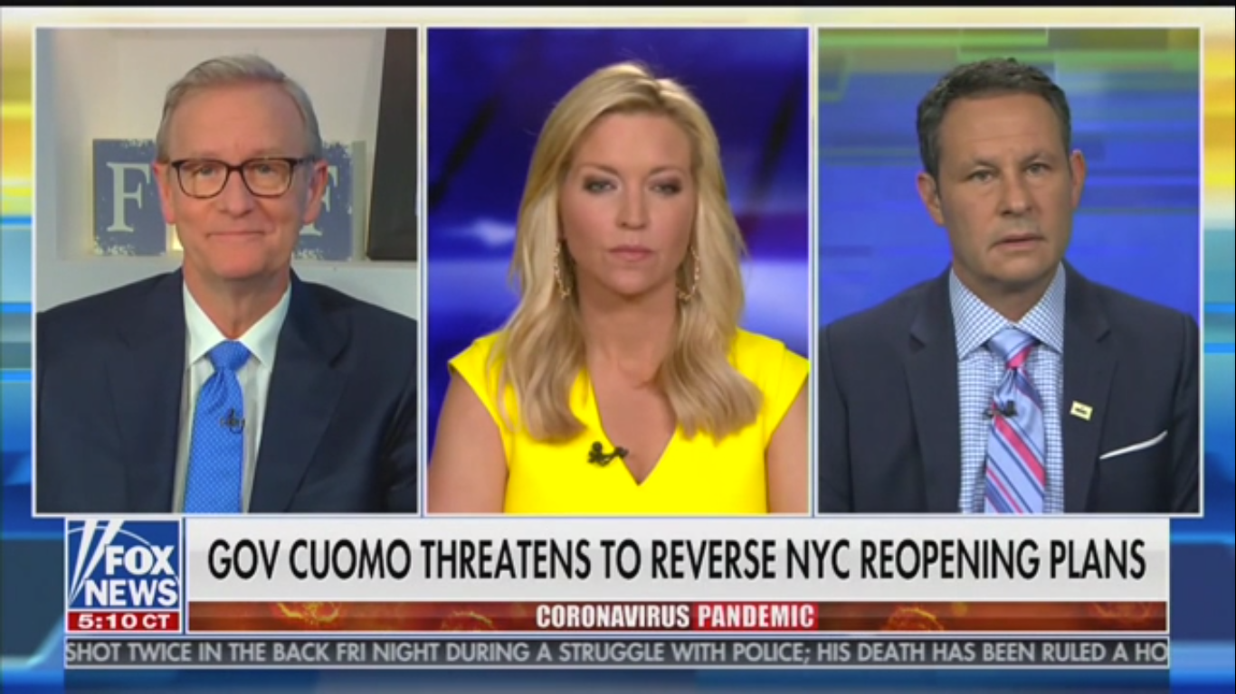 Fox’s Brian Kilmeade Rages at Andrew Cuomo: ‘Mr. Tough Guy’ Is ‘So Full of Himself’