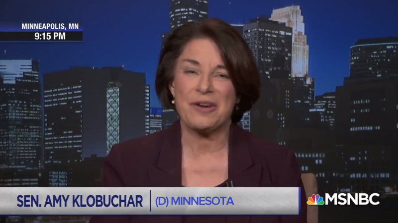 Amy Klobuchar Withdraws from Biden’s Veepstakes: He Should Choose a Woman of Color