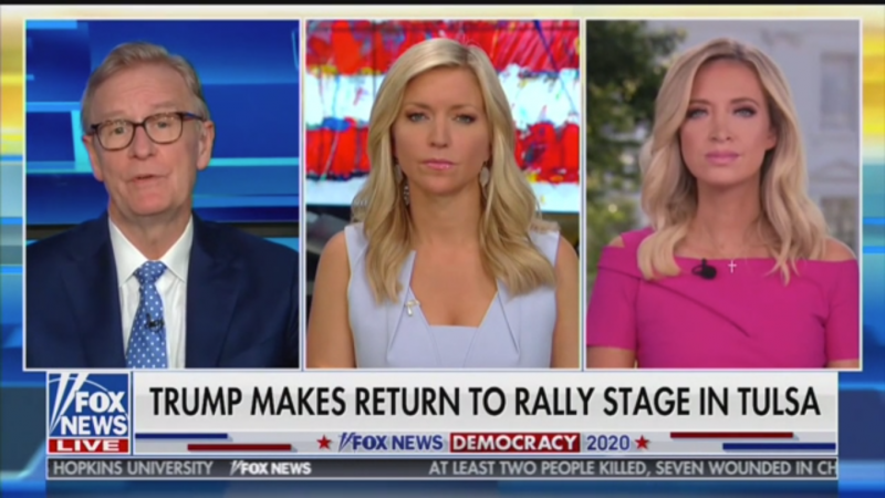 ‘Fox & Friends’ Host Refuses to Believe Trump Wasn’t ‘Furious’ over Tulsa Rally