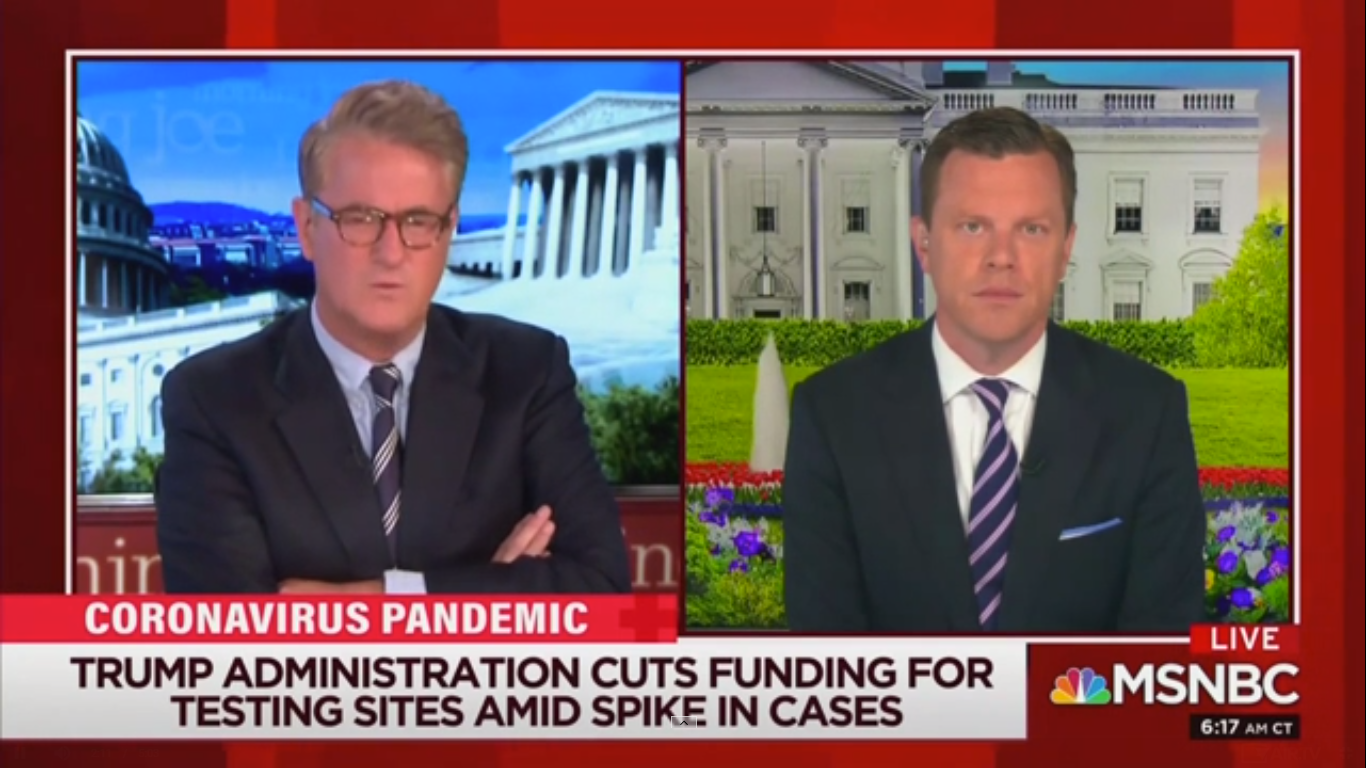 ‘Morning Joe’ Slams ‘Colossal Stupidity’ of Republicans as Coronavirus is ‘Exploding’