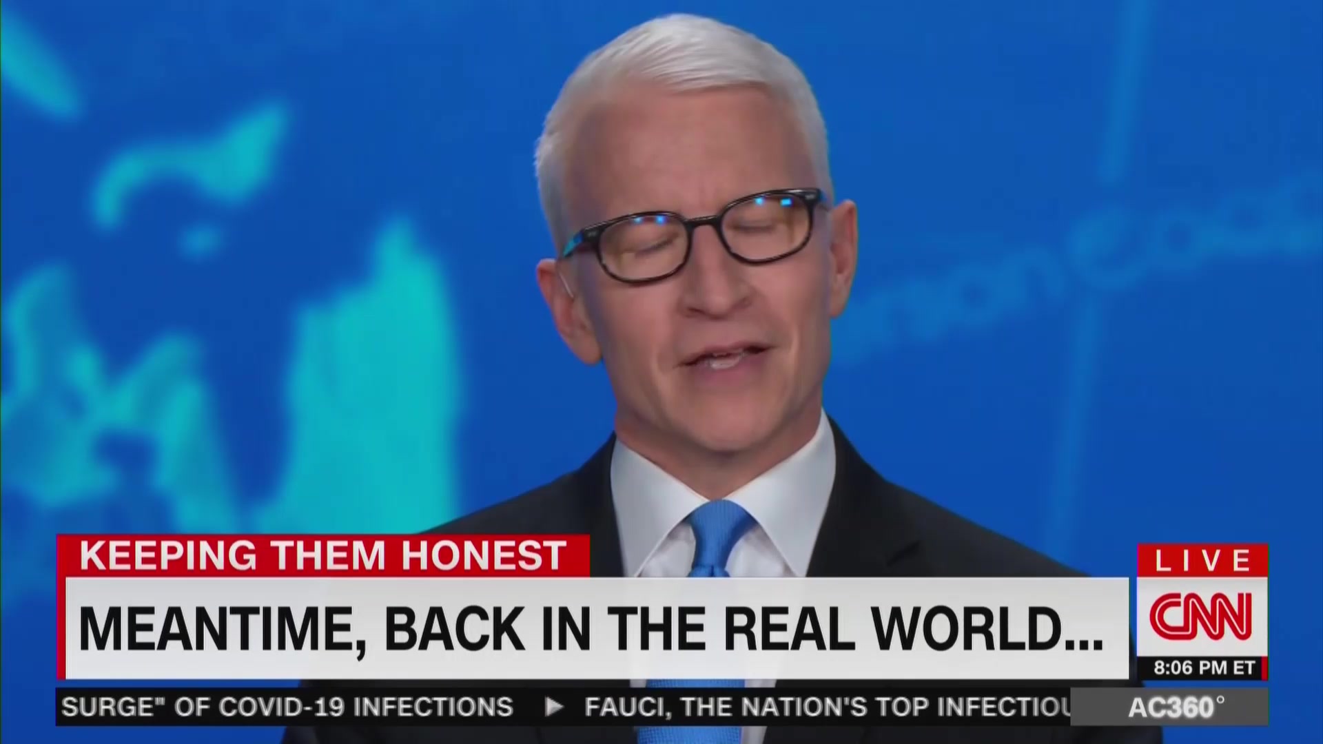 Anderson Cooper Tears Into Trump Over Coronavirus Hypocrisy: He’s ‘Living in a Biological Bunker’