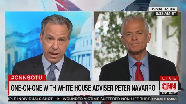 Peter Navarro: Trump Slowing Down COVID Testing to Help His Ratings Was ‘Tongue in Cheek’