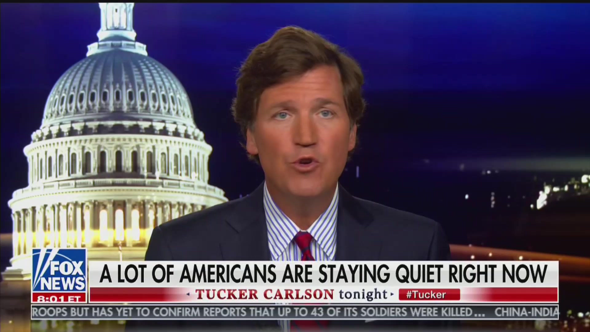 Tucker Carlson Reassures Viewers They're 'Not Crazy' For Watching His