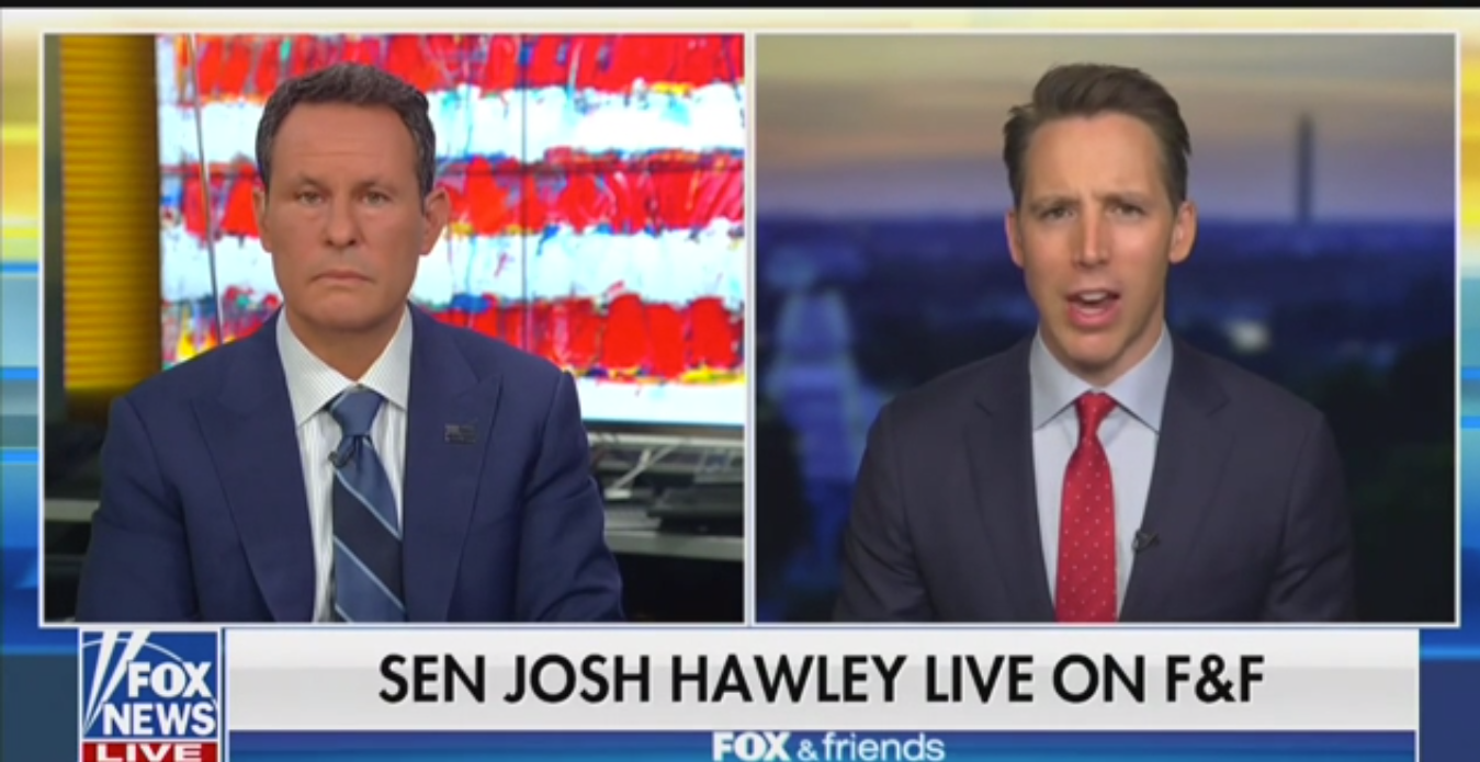 GOP Senator Josh Hawley Blasts ‘Marxist’ BLM: ‘In the Principle, Of Course Black Lives Matter’