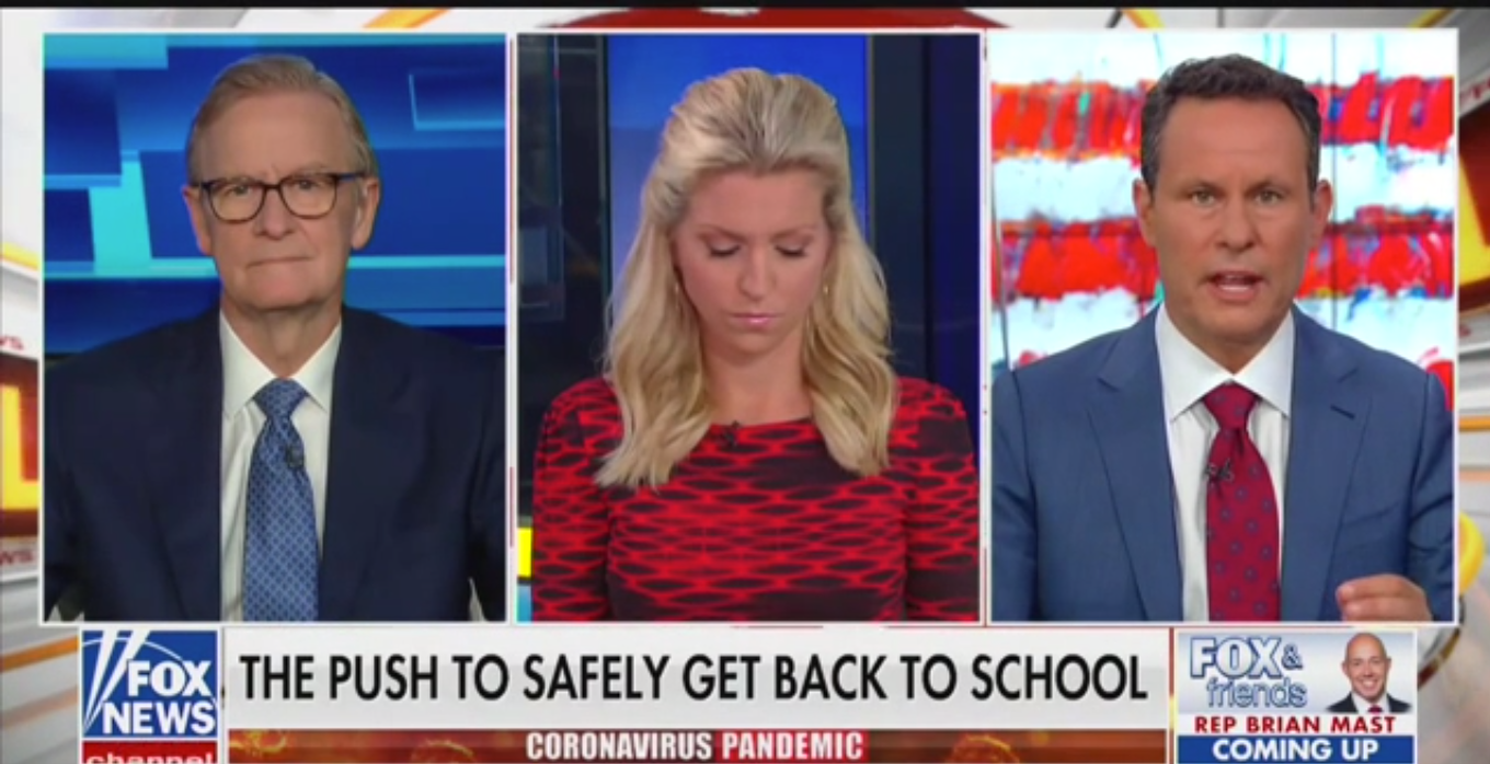 Fox’s Brian Kilmeade: Schools Should Reopen Because Kids Need to Learn ‘Life is Full of Risk’