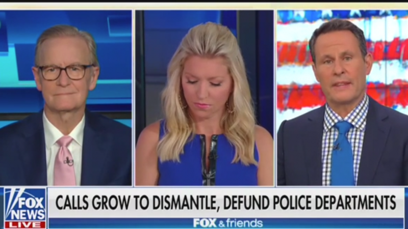 Fox’s Brian Kilmeade Suggests Donations to Black Lives Matter Are Going to the Democratic Party