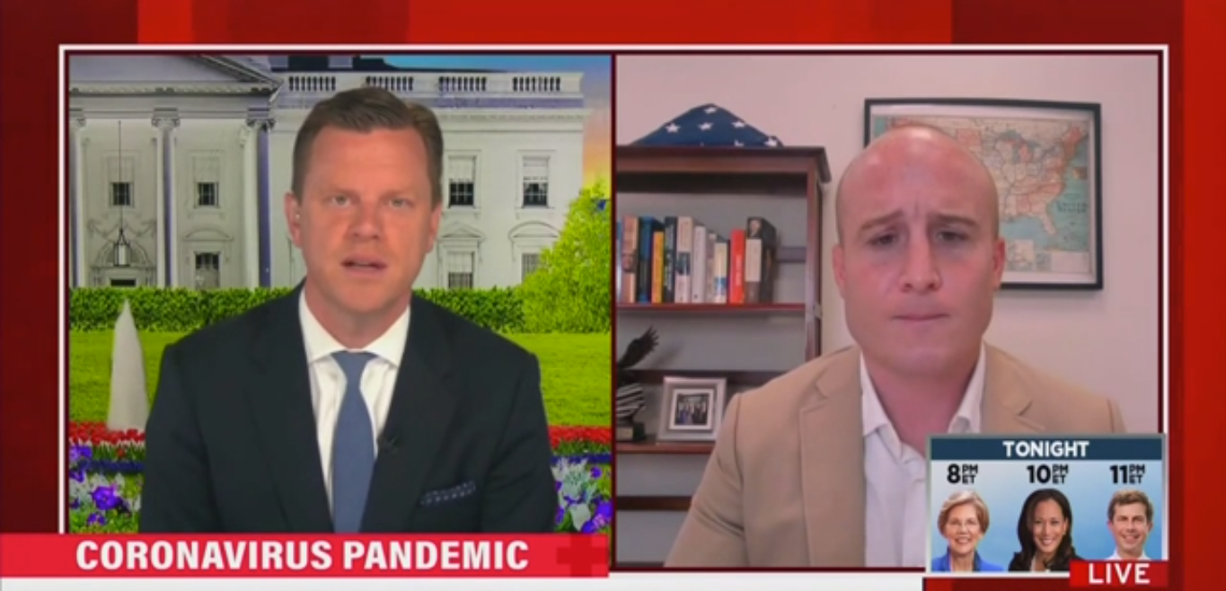 Democrat Max Rose: Trump Should Call Mitch McConnell And Ask Him Why He’s Against Opening Schools