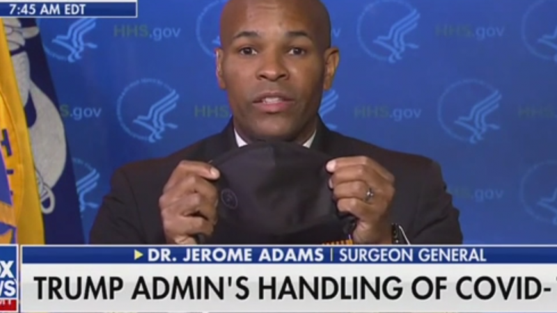 Watch: Surgeon General Pleads with Fox News’ Viewers to Wear Masks
