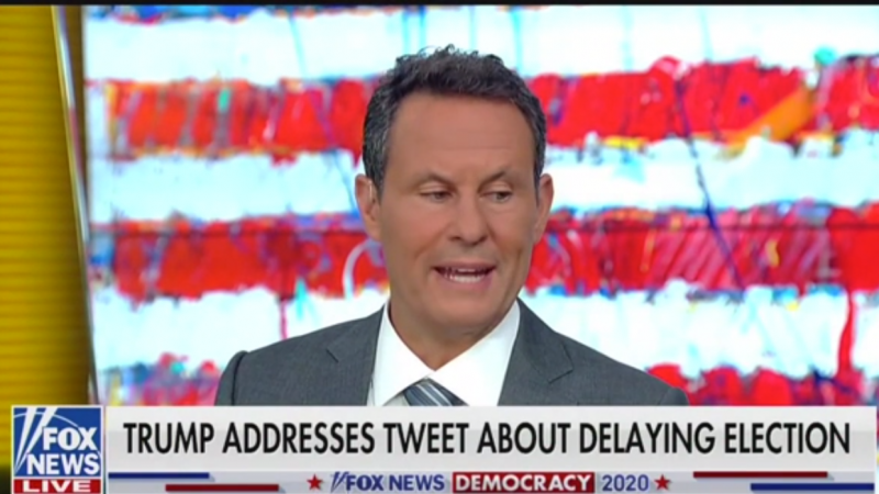 Fox’s Brian Kilmeade: Maybe Trump’s Election Delay Idea ‘Sobered People Up’ to Mail-In Ballot Fraud