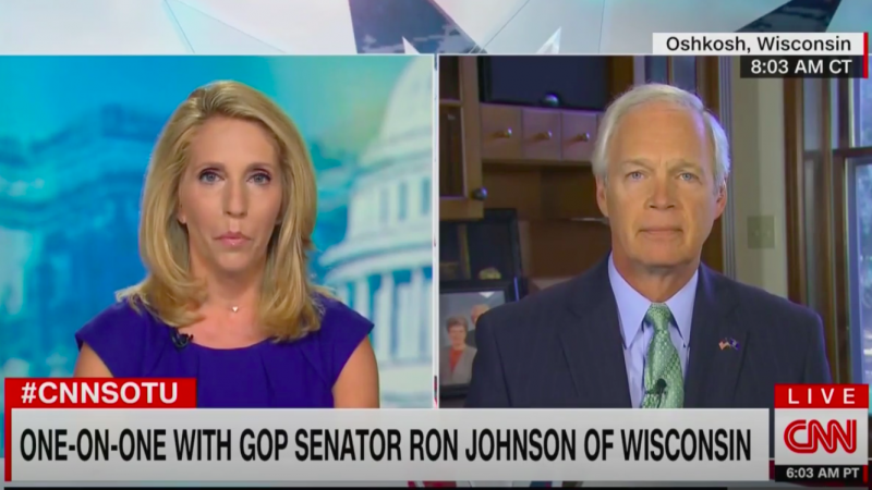 Ron Johnson Refuses to Condemn Alleged Kenosha, Wisconsin Shootings By Trump Supporter