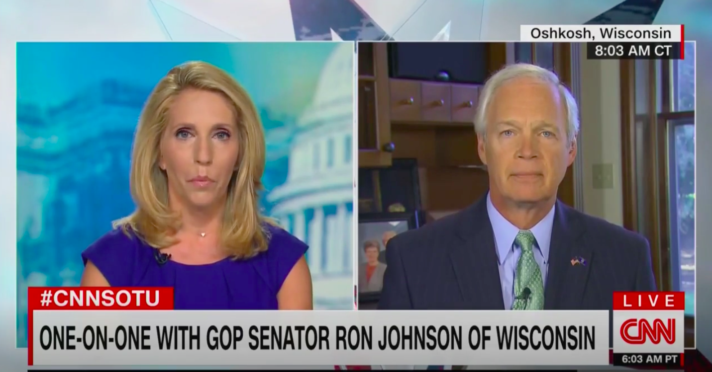 Ron Johnson Refuses to Condemn Alleged Kenosha, Wisconsin Shootings By Trump Supporter