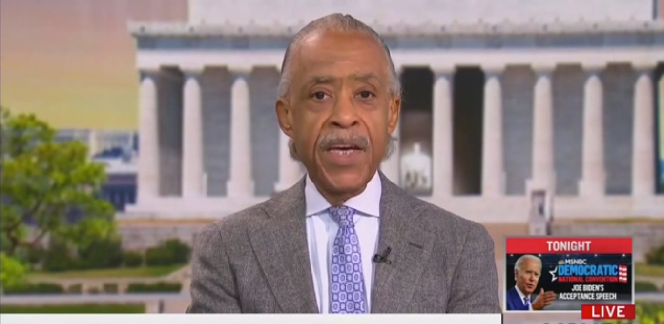 Al Sharpton Urged Biden to Discuss Saving Democracy in Convention Speech