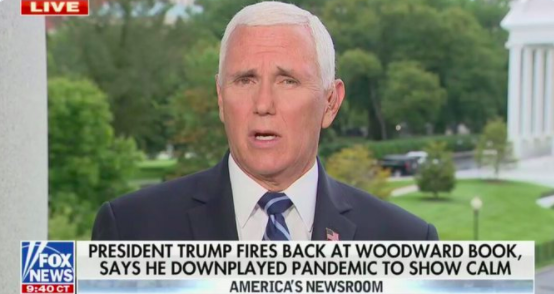 Pence Claims Trump Didn’t Downplay Coronavirus Even After Trump Said He Did