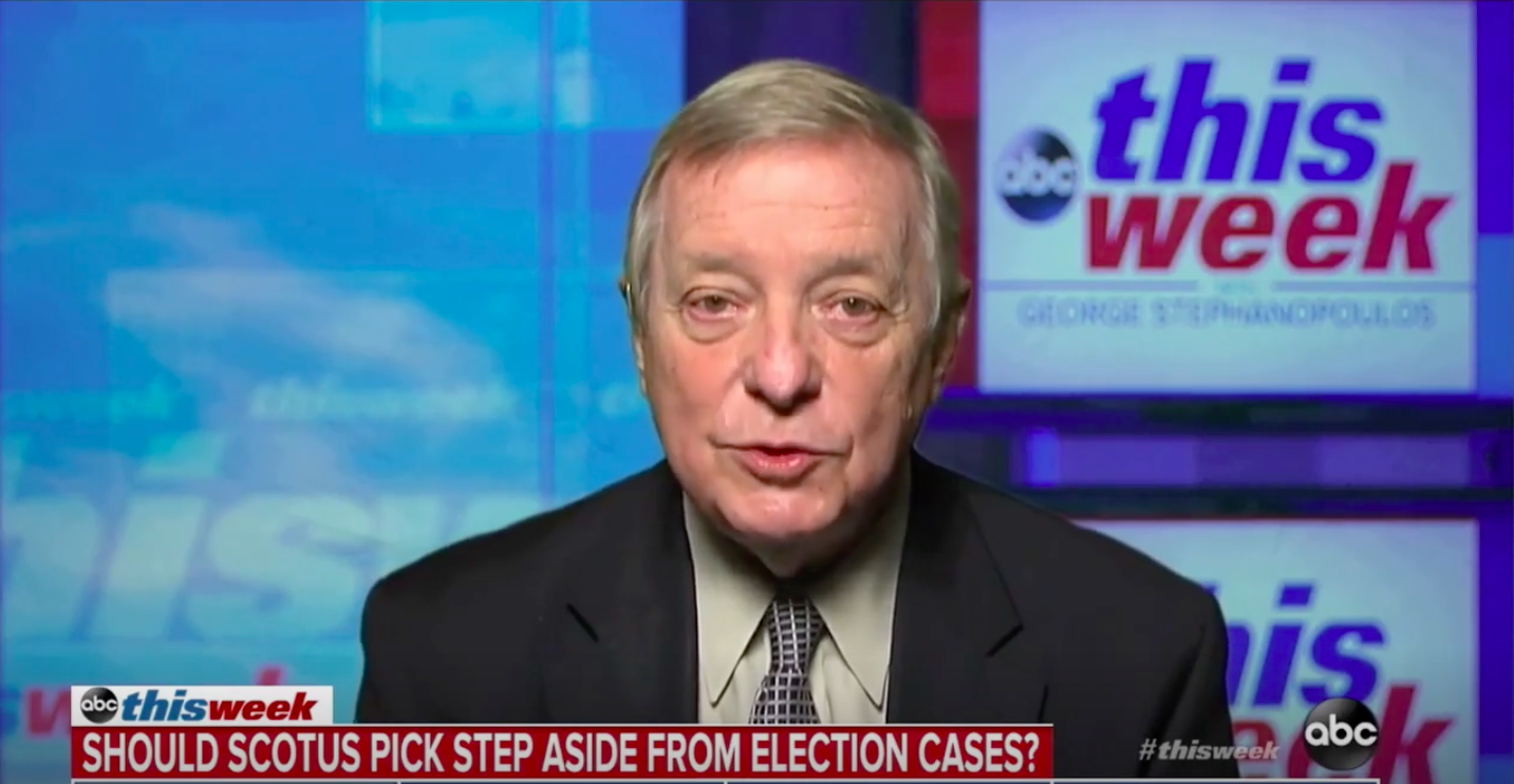 Hillary’s ‘Flat-out Wrong’ for Urging Biden to Not Concede, Sen. Durbin Says