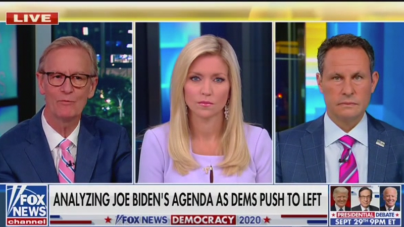 Fox’s Brian Kilmeade: Democrats Will Revolt If Biden ‘Decides to Go Moderate’