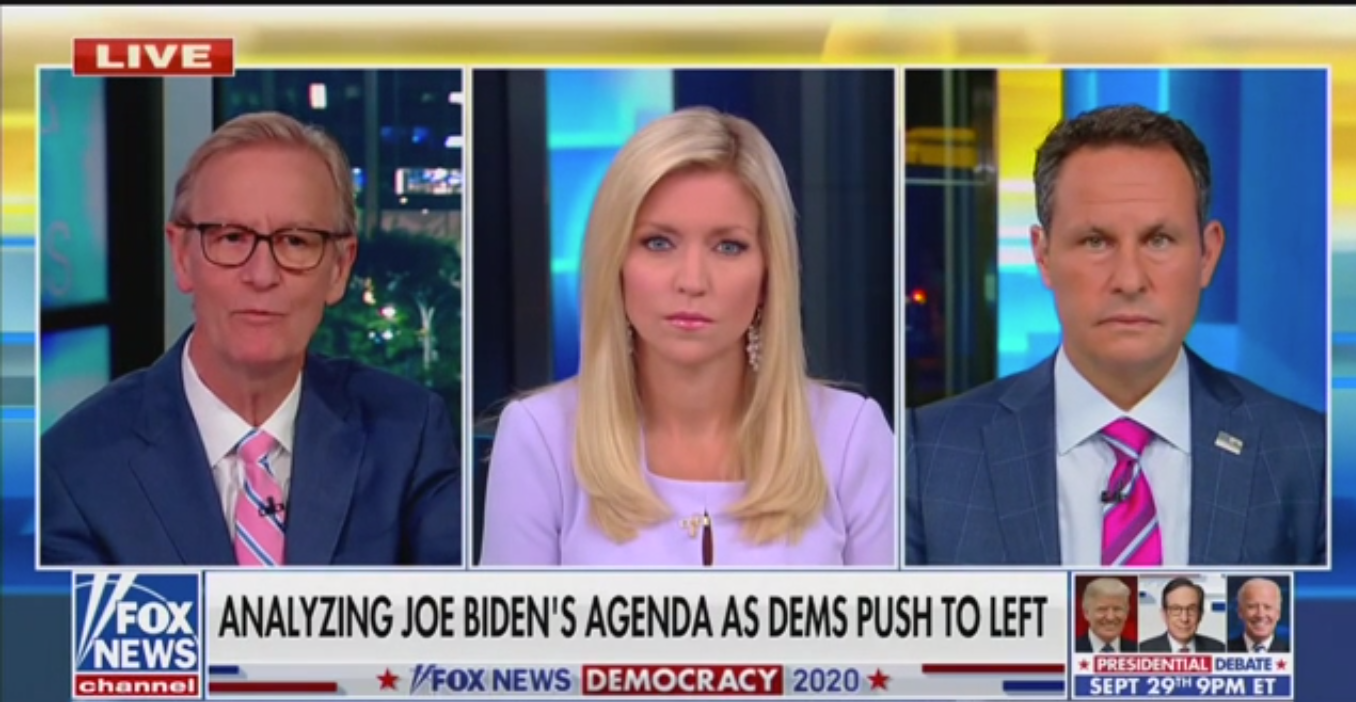 Fox’s Brian Kilmeade: Democrats Will Revolt If Biden ‘Decides to Go Moderate’