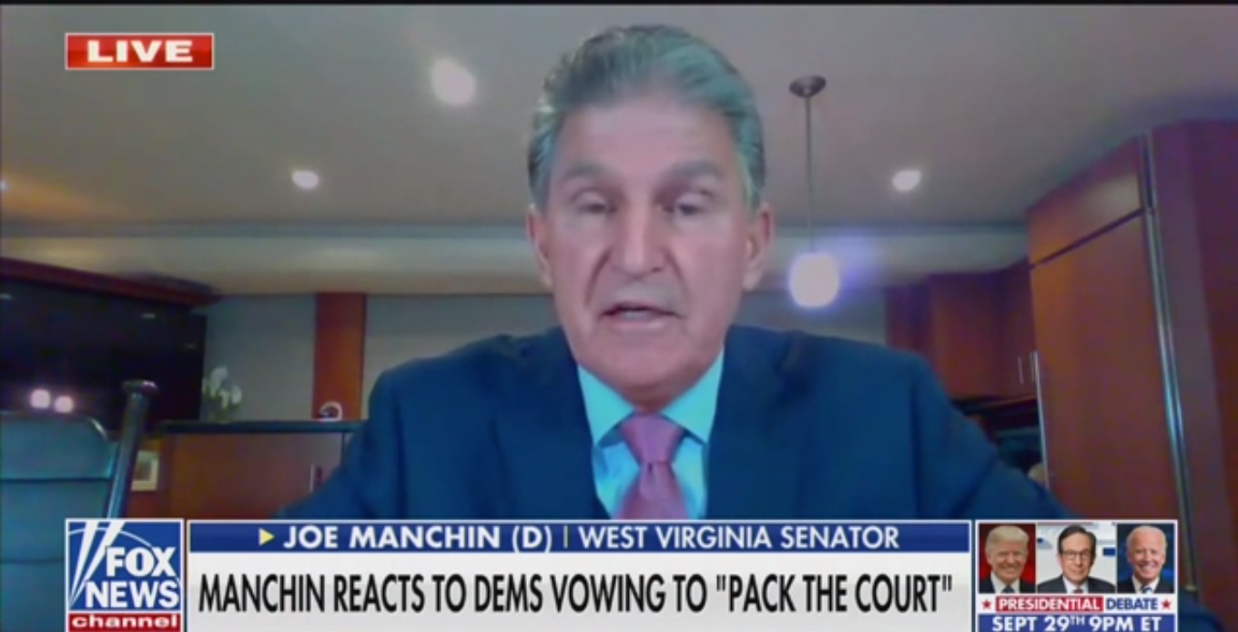 Democratic Senator Joe Manchin Tells Fox News Abolishing the Filibuster Won’t Help Anyone