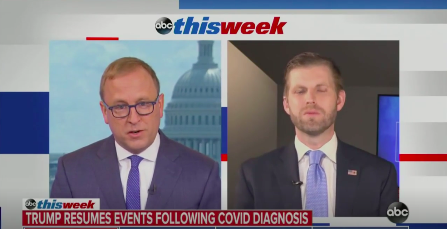 President Trump Is Being Cured By His Own ‘Vaccine,’ Son Eric Claims