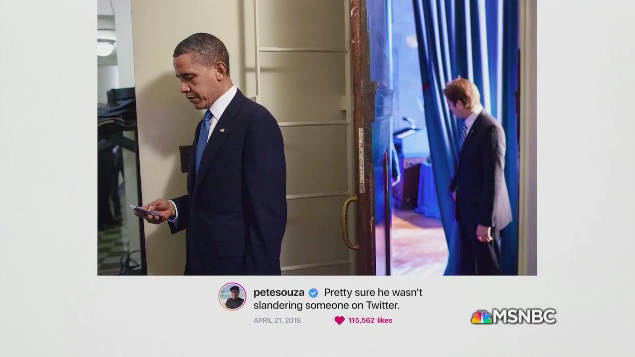 Obama White House Photographer Explains Instagram Digs at Trump