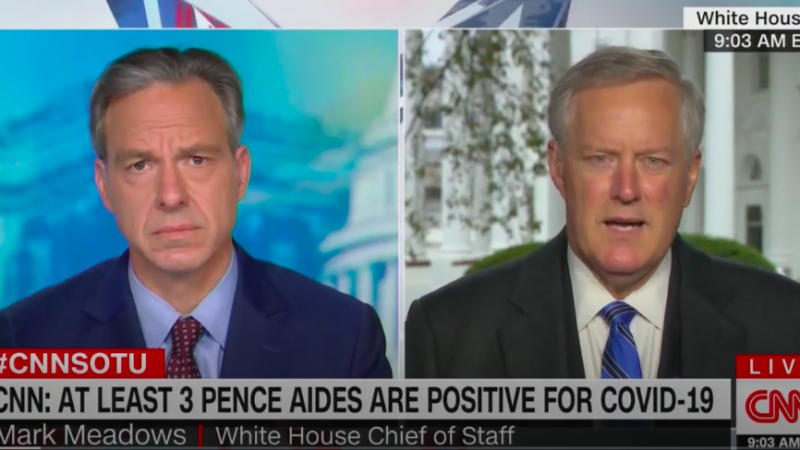 As Coronavirus Outbreak Hits Pence Aides, Mark Meadows Admits White House Is ‘Not Going To Control’ Pandemic