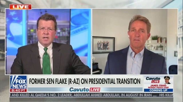 Jeff Flake: I Hope ‘Entertainment Politics’ of Trump Era Will Fade with Trump Out of Office