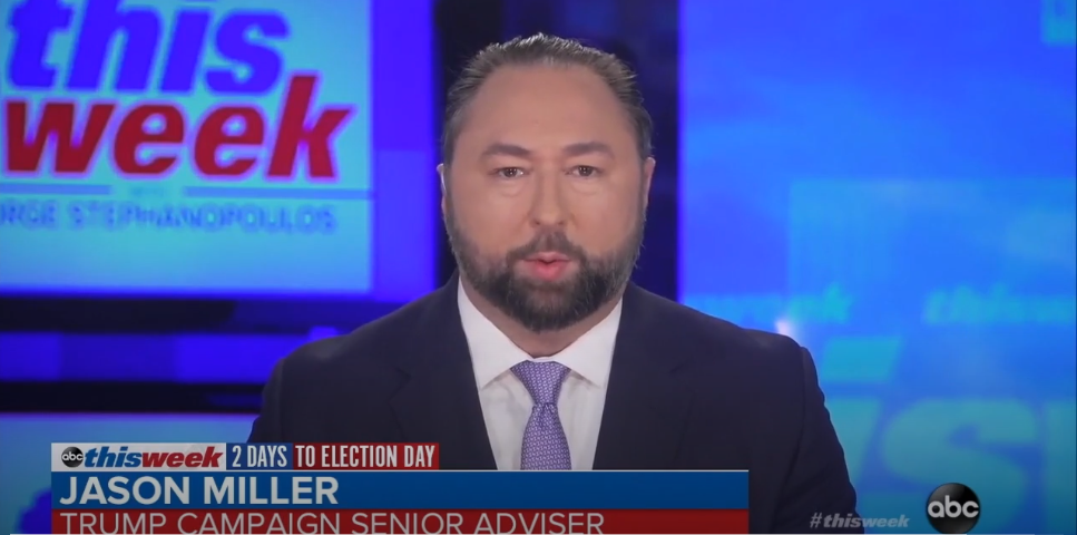 Jason Miller Falsely Claims Counting Votes After Election Night Means Democrats Are Trying to ‘Steal’ Election