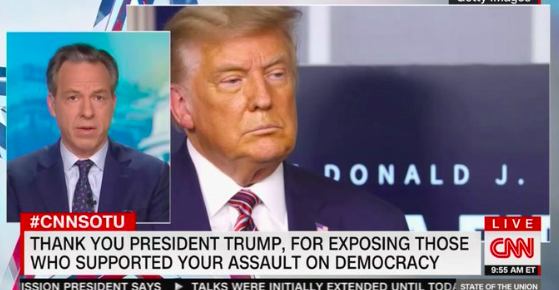 Jake Tapper: Trump ‘Did Us a Favor’ by Exposing Republicans Who Sought to Disenfranchise Voters