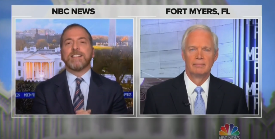 Chuck Todd Hammers Ron Johnson Over Conspiracy Mongering: ‘Why Didn’t You Hold Hearings About the 9/11 Truthers?’