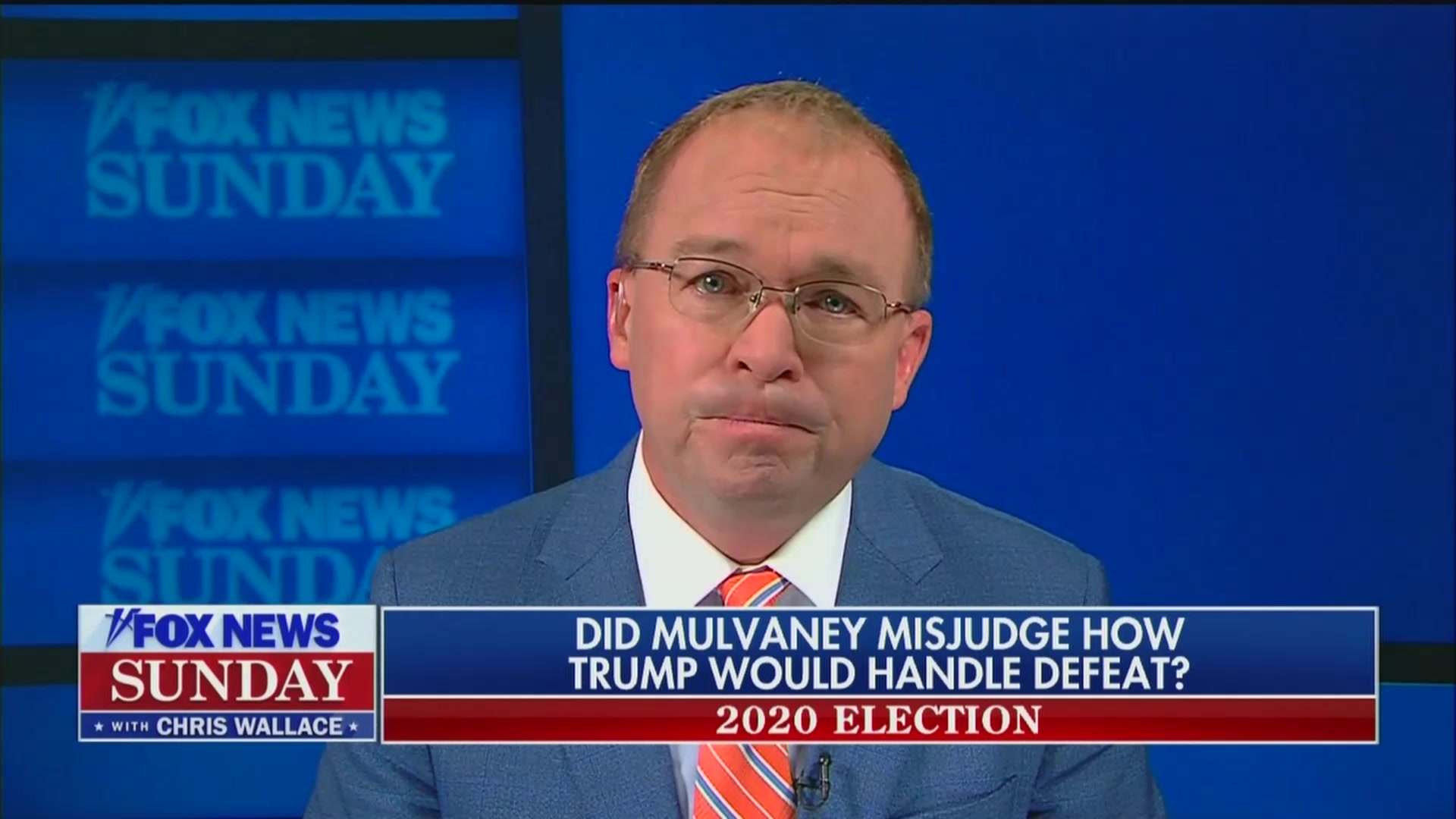 Former Chief of Staff Mick Mulvaney Struggles to Explain Op-ed Claiming Trump Would ‘Leave in a Presidential Manner’
