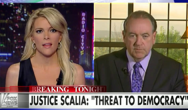 Megyn Kelly Reminds Mike Huckabee That “Like It Or Not” Supreme Court Has “Final Say”