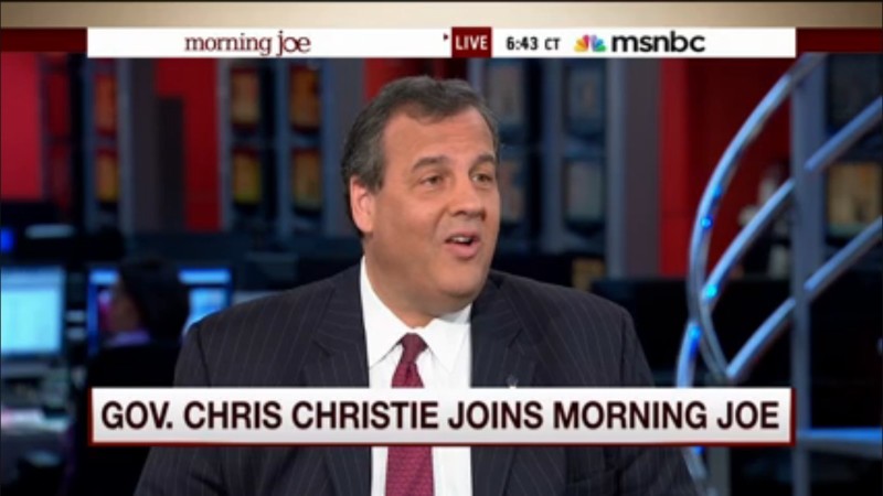 Joe Scarborough Goes Out Of His Way To Kiss Chris Christie’s Ass During Softball Interview