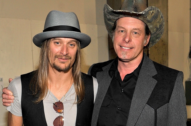 Southern Pride! Michigan-Born Rockers Kid Rock And Ted Nugent Defend Their Confederate Flags