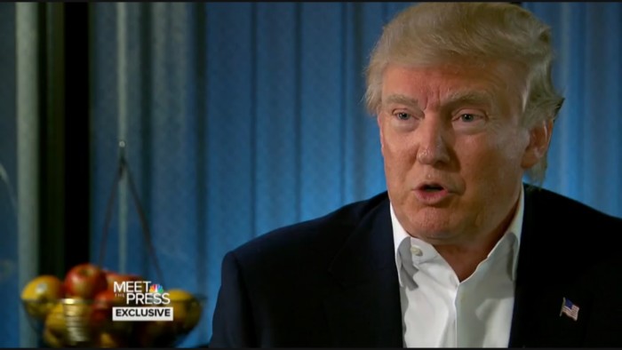 Donald Trump: I Get My Military And Foreign Policy Advice From Television Shows