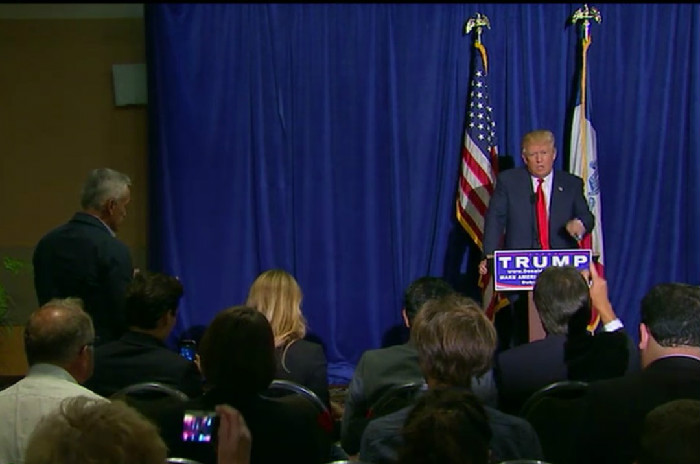 “Go Back To Univision!” Trump’s Racist Fans Celebrate After He Boots Jorge Ramos From Presser