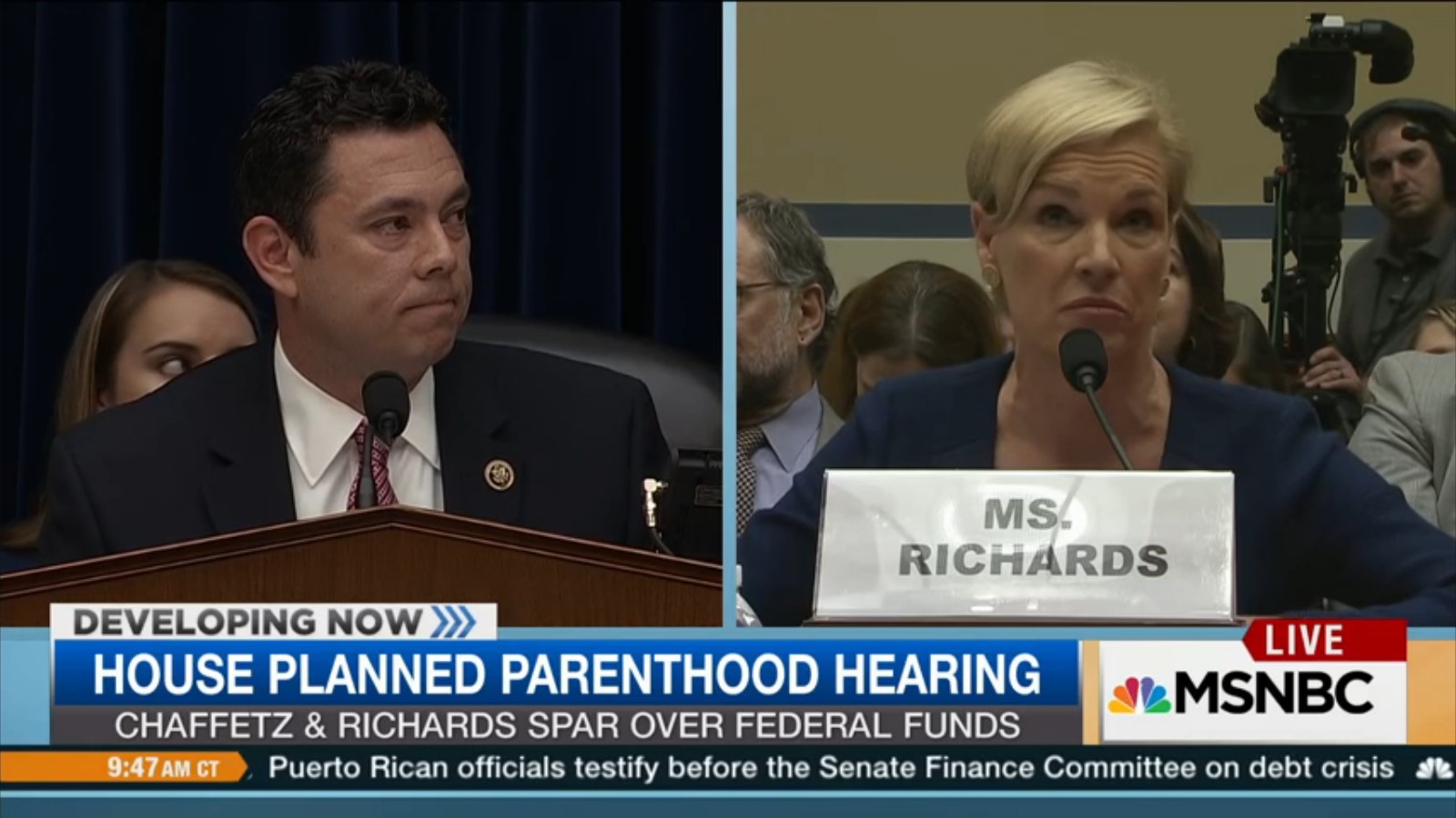 Cecile Richards Tells GOP Congressman To Check His Source Over Deceptive Abortion Chart