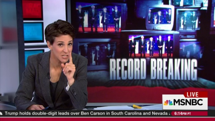 Rachel Maddow: Dem Debate Was A Success Because Candidates Weren’t Attacking Each Other