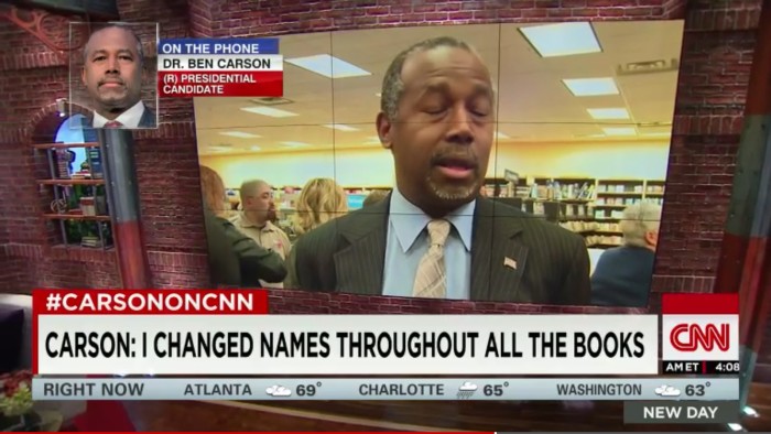 Ben Carson Goes Full Cry Baby During CNN Interview, Whines About Liberal Media “Garbage”