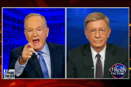 Continuing Their Feud, George Will Says Bill O’Reilly “Pollutes” And “Makes A Mess Of History”