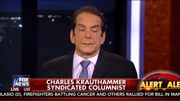 Fox’s Charles Krauthammer: Muslims Have Been Treated With Respect And Restraint Since 9/11