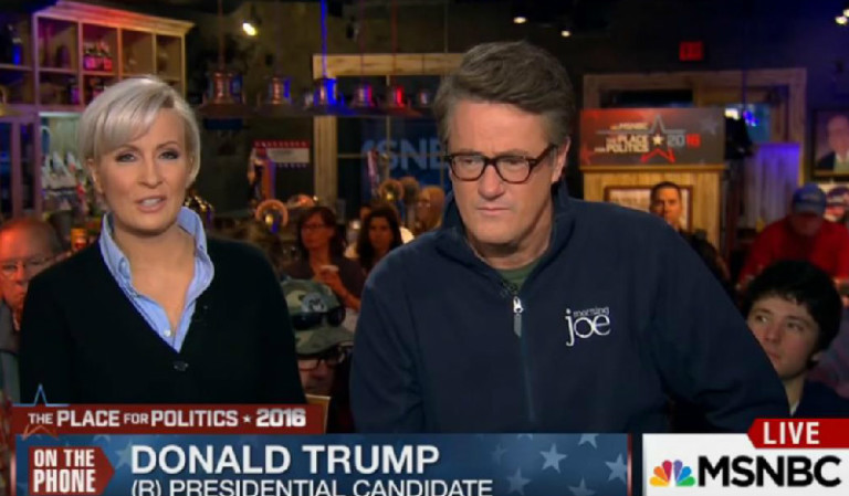 morning joe cable news ratings as of february 2016
