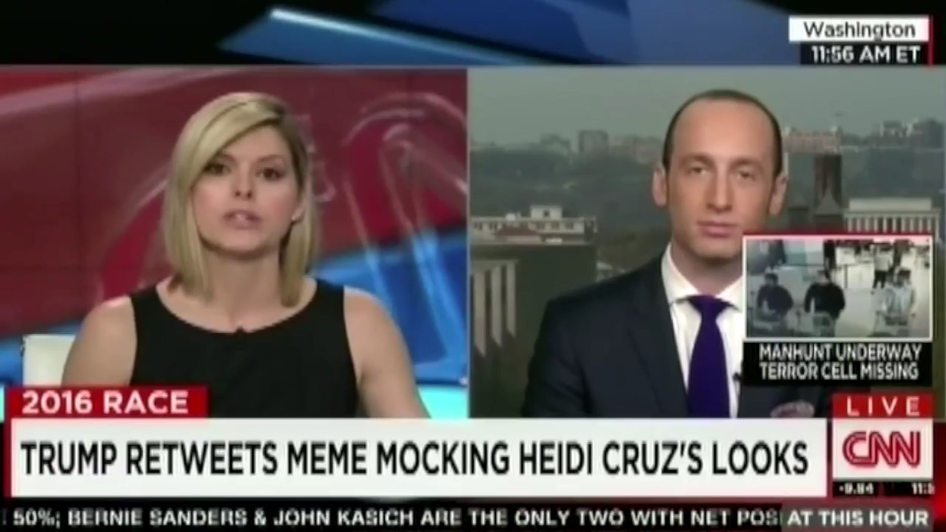 CNN Host Goes To Town On Trump Flunky For Endorsing Trump’s Heidi Cruz Tweets