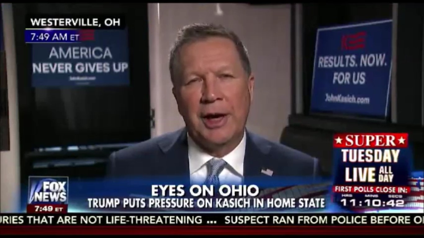 John Kasich To Fox News: “There’s No Way I Would Team Up With Donald Trump”