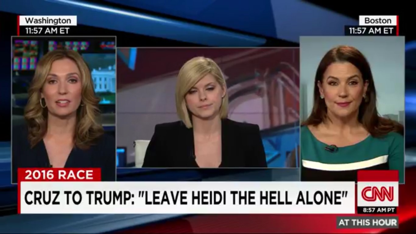 So, Yeah, A Trump Supporter Just Accused A CNN Contributor Of Banging Ted Cruz