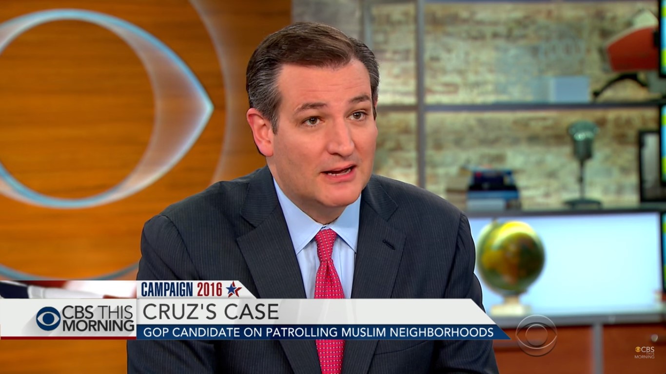 Ted Cruz Spends Wednesday Morning Getting His Ass Handed To Him Over His Muslim Patrol Plan
