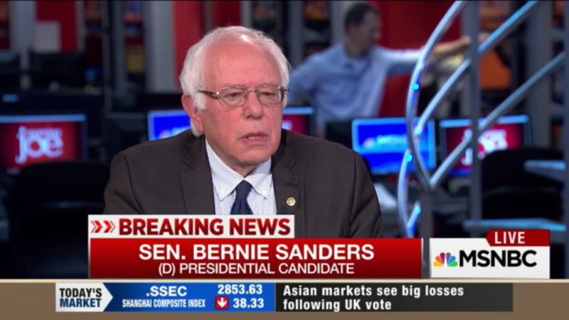 Bernie Sanders Endorses Hillary Clinton Without Really Endorsing Hillary Clinton